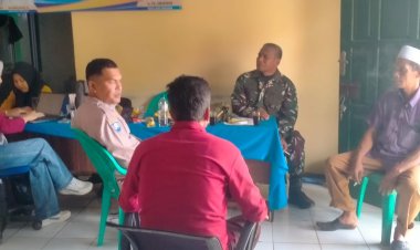 Danramil 0102/Cadasari Laksanakan Komsos Bahas Rencana Pembangunan KDKMP di Desa Pakuluran