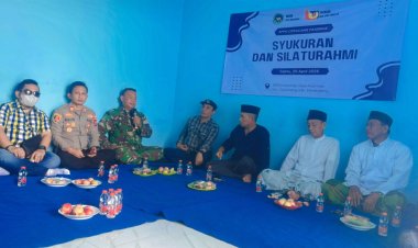 Danramil 0104/Cimanuk Hadiri Launching, Silaturahmi dan Syukuran Program MBG Desa Pasirmae