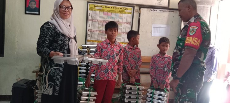 KEGIATAN PENDAMPINGAN PROGRAM MAKAN BERGIZI GRATIS (MBG)  KORAMIL 0105/MANDALAWANGI