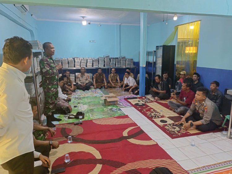 Selamatan Dapur MBG Yayasan Senyum Indonesia Emas, Danramil 0103/Banjar Hadiri dan Dukung Program Gizi Masyarakat
