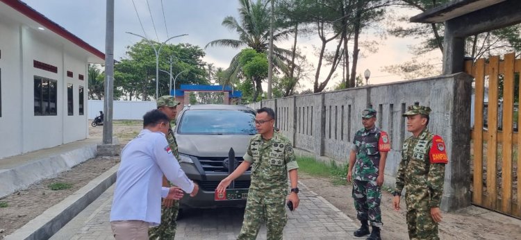 Dandim 0601/Pandeglang Bersama Ketua Persit KCK Cabang XXXIII Laksanakan Kunker Persiapan Kunjungan Danrem 064/MY dan BAKOMRI di Desa Cikiruh Wetan