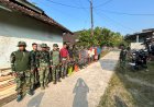 DAN SSK TMMD KE-129 PIMPIN APEL PAGI DI LOKASI SASARAN TAMBAHAN FISIK PEREHABAN MUSHOLA KAMPUNG BABAKAN KAJU
