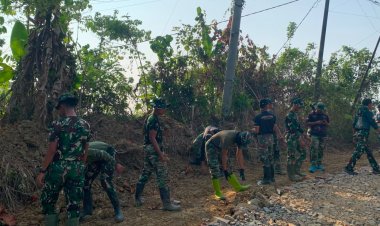 Satgas TMMD Ke-129 Kodim 0601/Pandeglang Terus Genjot Pembukaan Jalan di Hari Ke-21 Demi Mewujudkan Akses yang Lebih Baik untuk Masyarakat