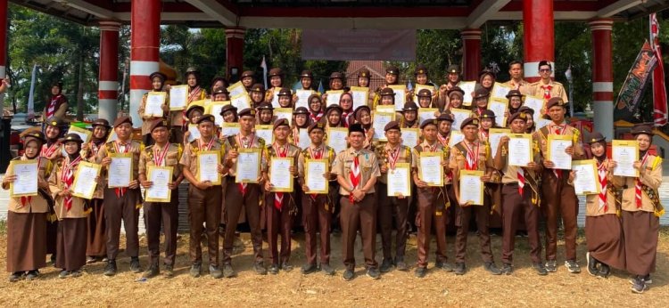 Saka Wira Kartika Koramil 0111/Pagelaran Cetak Prestasi, 49 Anggota Raih Pramuka Garuda